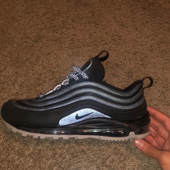 NIKE AIR MAX 97 UTILITY BLACK-COOL GREY SZ 8 - Picture 3 of 5